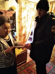 ​Профилактический рейд в п. Солнечный Золотухинского района
