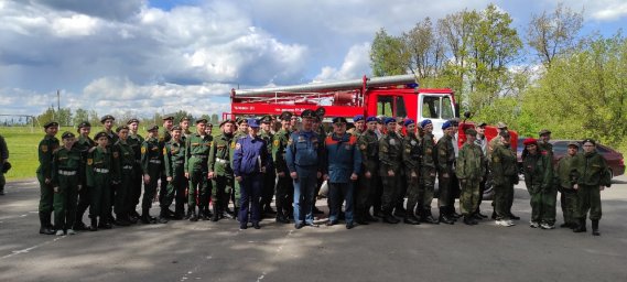 ​Профилактическое занятие в ДОЛ &laquo;Березка&raquo; Медвенского района