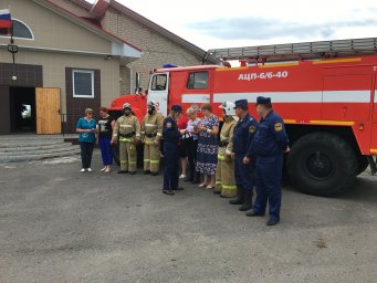 ​Пожарная &laquo;отработка&raquo; в Курском районе