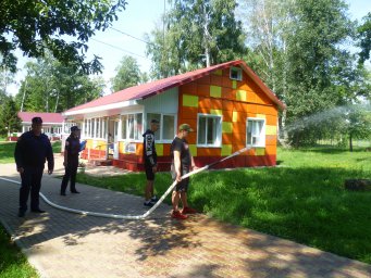 ​Занятия по безопасности в медвенской &laquo;Березке&raquo;