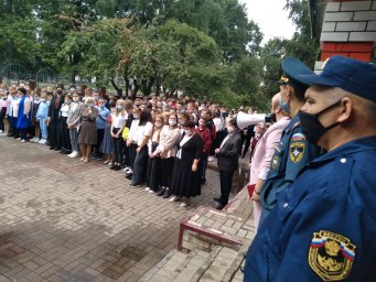 ​Кореневские пожарные провели эвакуацию в СОШ №1 и СОШ №2