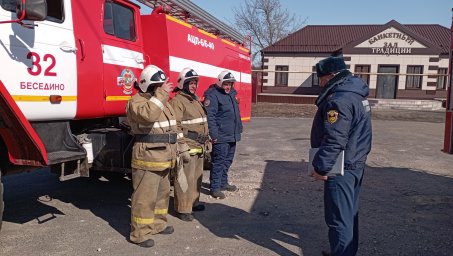 ​Огнеборцы Курского района провели учения