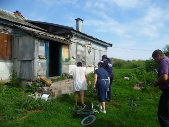 ​Рейд по пожарной безопасности в Высокском сельсовете