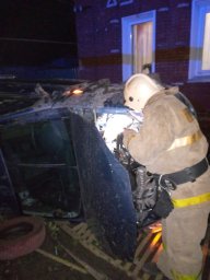 ​Железногорские огнеборцы-спасатели на ДТП