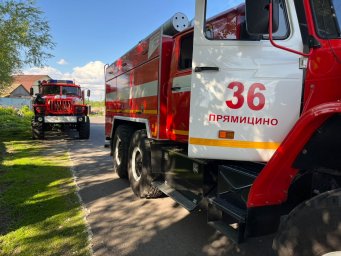 ​Возгорание в деревне Суходоловка Октябрьского района ликвидировано