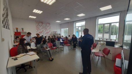​Показательные занятия для директоров школ Горшеченского района
