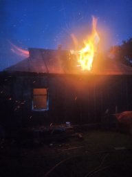 ​Пожар в хуторе Морозов Фатежского района