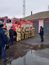 ​Пожарно-тактические учения на территории Кореневской ЦРБ