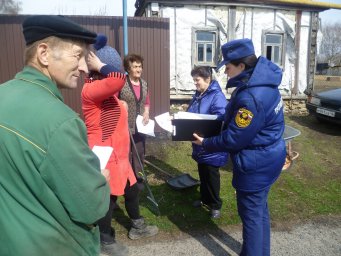 ​Рейд по пожарной безопасности в Гостомлянском сельсовете