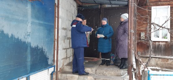 ​Совместный профилактический рейд в п. Коренево