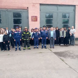 Экскурсия в пожарную часть Железногорского района для школьников