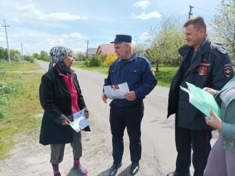 Профилактическая работа в Кореневском районе