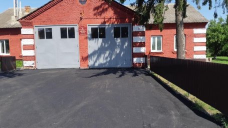 ​Подарок Хомутовским пожарным