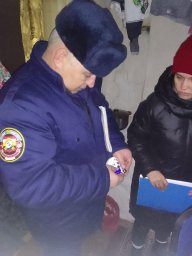 ​Кореневские огнеборцы провели рейд
