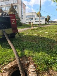 ​Проверка пожарного водоснабжения в Обоянском, Фатежском, Золотухинском и Пристенском районах
