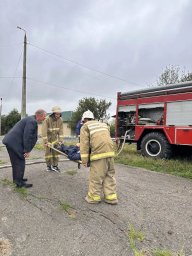 ​&laquo;Юные огнеборцы&raquo;: в Ванинской школе Октябрьского района прошел урок безопасности