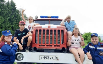 ​"Мои безопасные каникулы" в пришкольном лагере Рыльского района