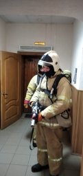 ​Хомутовские пожарные провели ПТЗ
