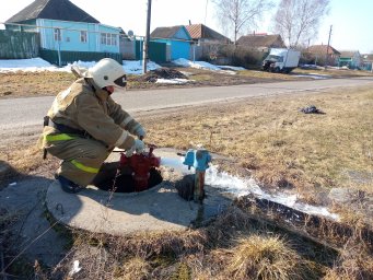 ​Трудовые будни Рыльских огнеборцев