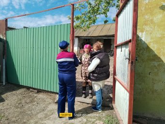 ​Совместный рейд в Артюховском сельсовете Октябрьского района