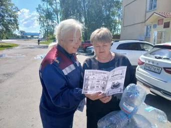​Рейд в с. Беседино Курского района