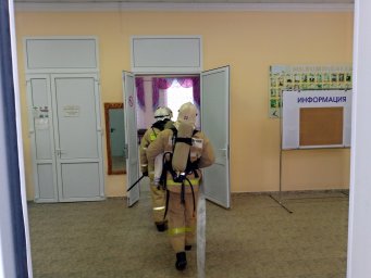 Пожарно-тактическое занятие на территории Сторожевского дома культуры Большесолдатского района Пожарно-тактическое занятие на территории Сторожевского дома культуры Большесолдатского района