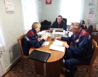 ​Касторенские огнеборцы проводят профилактику пожаров