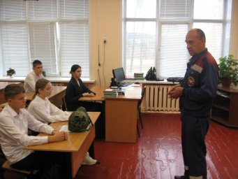 ​Беседы по пожарной безопасности в школах Обоянского района