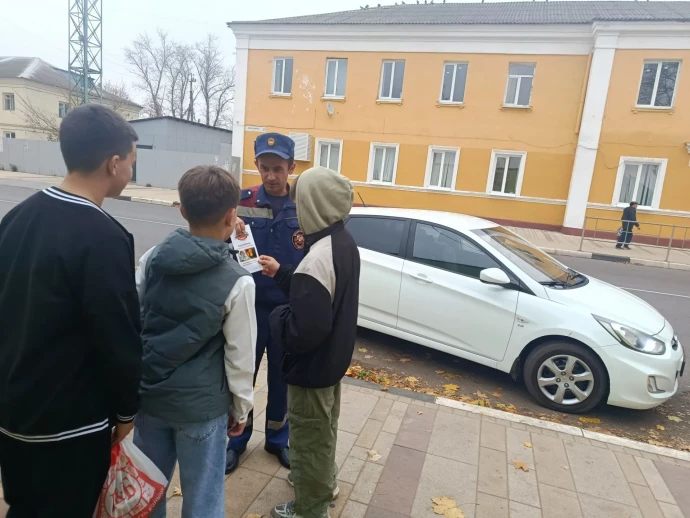 Жителям Фатежа напомнили о пожарной безопасности
