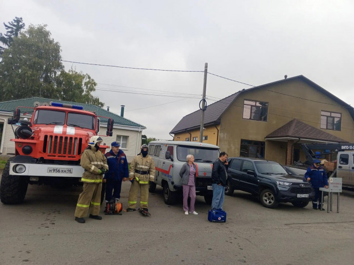 ​Командно-штабные учения в Черемисиновском районе