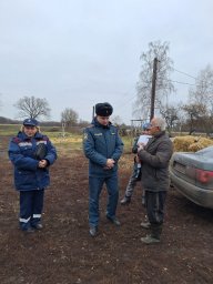 ​Профилактический рейд по пожарной безопасности в частных приютах Тимского района