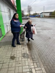 Профилактический рейд по пожарной безопасности в Поныровском  районе