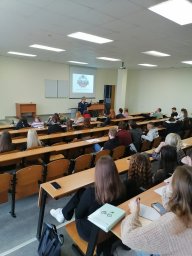 ​Лекция по вопросам пожарной безопасности студентам Курского государственного университета