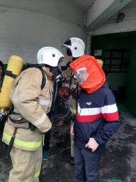 ​Пожарно-тактические учения на база МКОУ &laquo;Лобазовская СОШ&raquo;