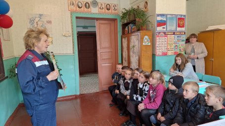 ​Открытый урок в МКОУ &laquo;Тимская СОШ&raquo;, МКОУ &laquo;Введенская ООШ&raquo;