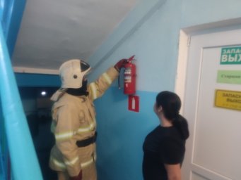 ​Пожарно -тактические занятия в в Рыльском районе