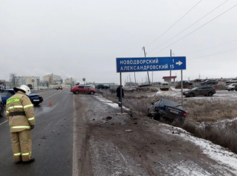 ​Огнеборцы Касторенского района на ДТП