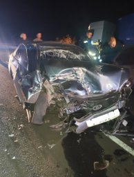 ​Огнеборцы ПЧ Золотухинского района на ликвидации последствий ДТП