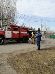 Кореневские пожарные отработали нормативы Кореневские пожарные отработали нормативы
