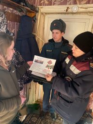 ​Новогодняя профилактическая работа в Касторенском районе