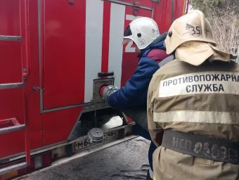 ​Огнеборцы ПЧ Обоянского района провели КПТЗ и сдали квартальный зачет