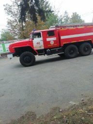 ​Ликвидация пожара в Черемисиновском районе