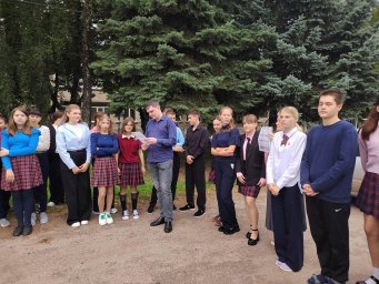 ​Учебная эвакуация для школьников Глебовской СОШ Фатежского района