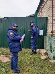 ​Октябрьской ПЧ проведено оперативно&ndash;тактическое изучение района выезда