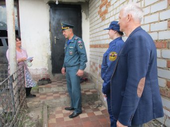 Совместный рейд в Черемисиновском районе Совместный рейд в Черемисиновском районе
