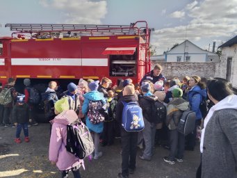 ​День открытых дверей в Пожарной части Конышевского района