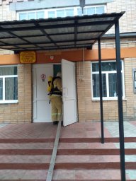 ​Теткинские огнеборцы на учениях