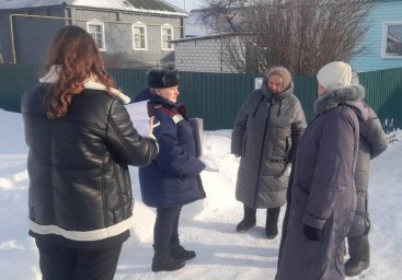 ​Профилактический рейд в посёлке Горшечное