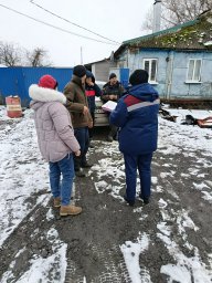 ​Совместный рейд по пожарной безопасности в деревне Лобазовка