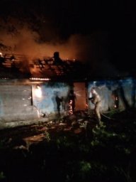 ​Пожар на улице Запрудной Тимского района ликвидирован